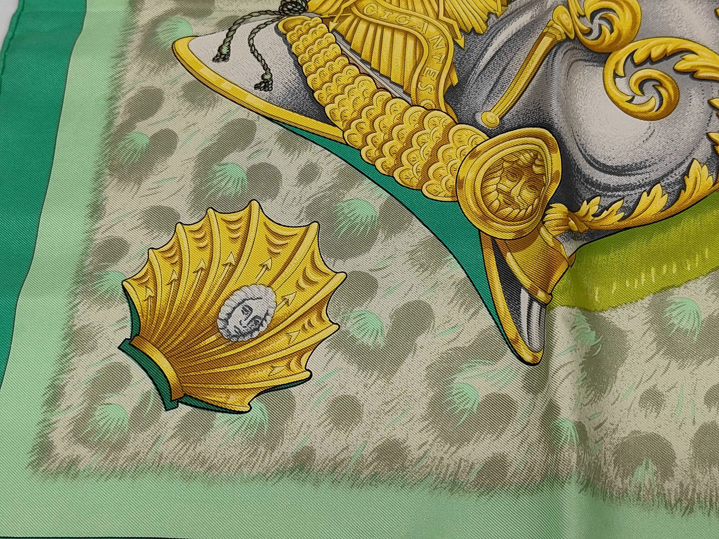 Hermes Carré 90 Silk multicolor, Multicolour, Silk, Scarf