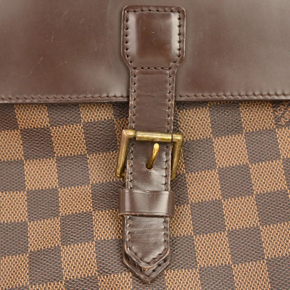 Louis Vuitton Soho Damier, Brown, Canvas, Backpack