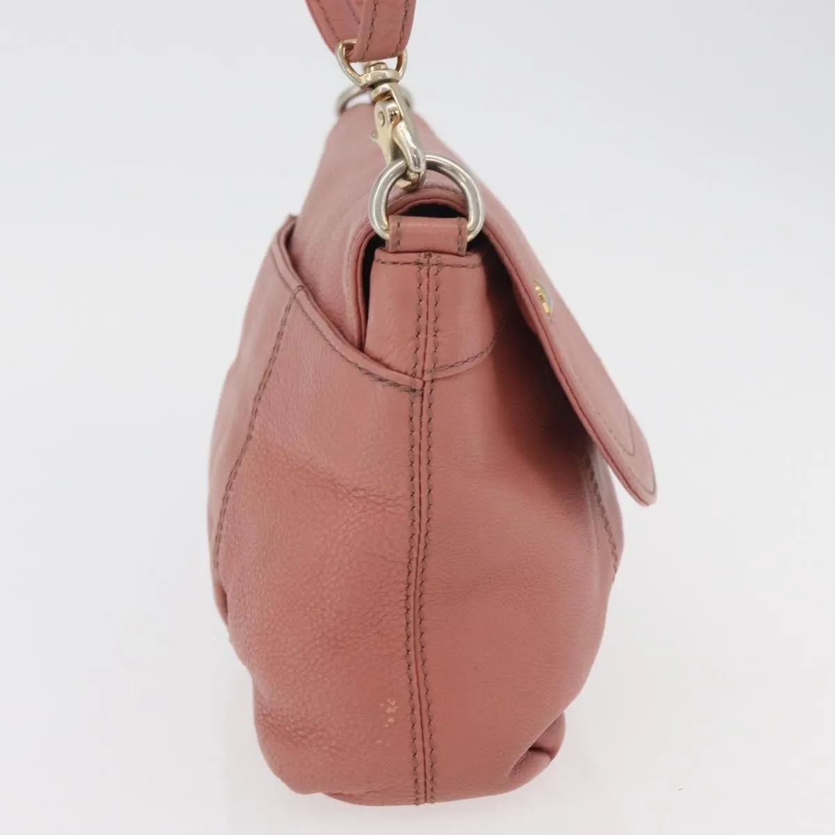 Burberry Blue Label Nylon, Pink, Leather, Shoulder Bag