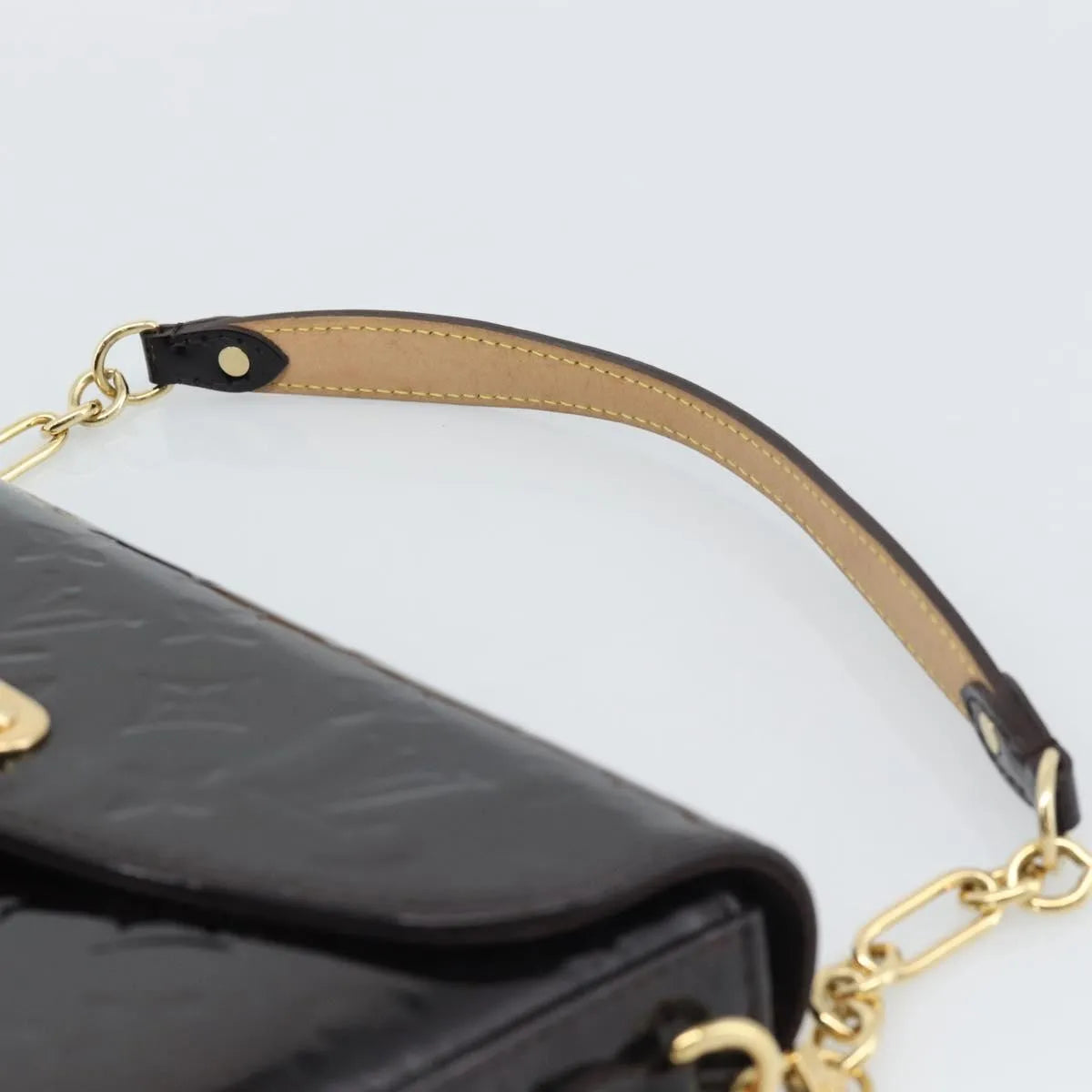 Louis Vuitton Rodeo Drive Monogram Vernis, Black, Patent Leather, Handbag