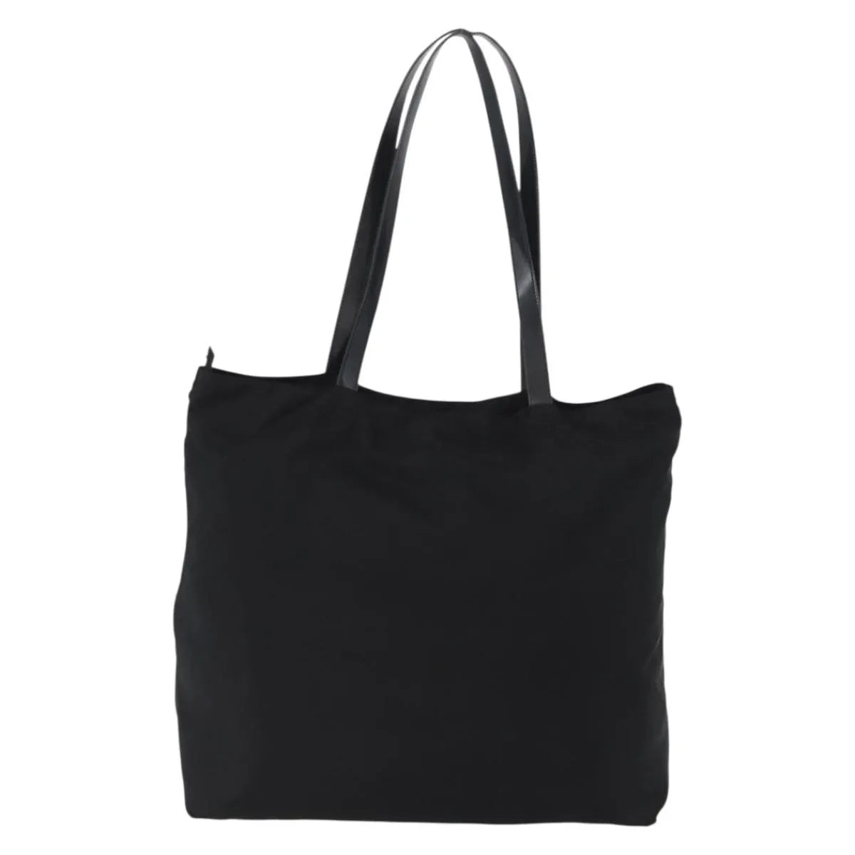 Celine Circle logo Nylon, Black, Nylon, Tote Bag