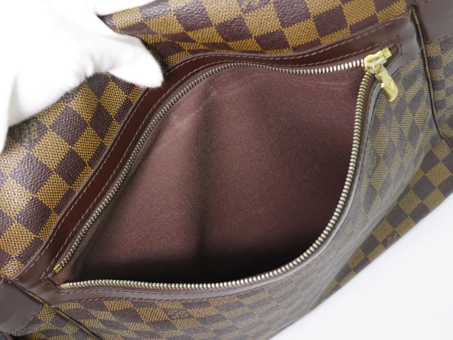 Louis Vuitton Bastille Damier, Brown, Canvas, Shoulder Bag
