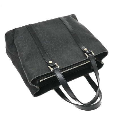 Celine Tote Canvas, Black, Canvas, Tote Bag