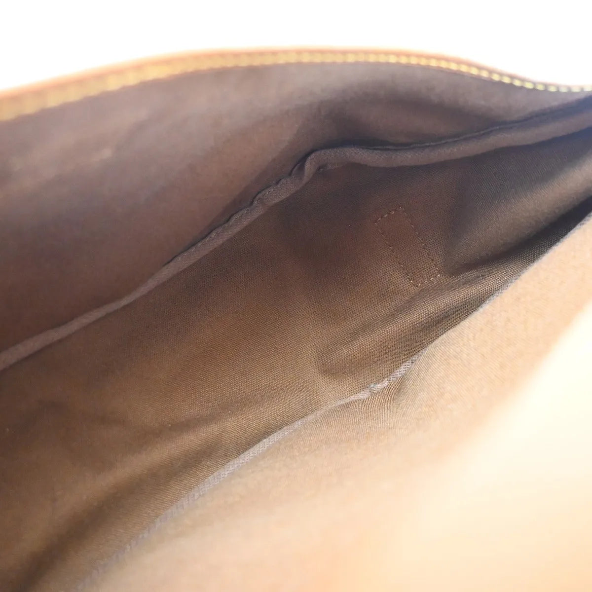 Louis Vuitton Saumur Monogram, Brown, Leather, Shoulder Bag