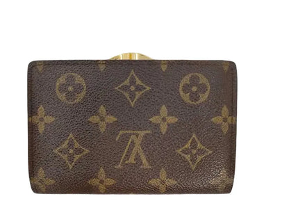 Louis Vuitton Portefeuille Viennois Monogram Canvas, Brown, Canvas, Wallet