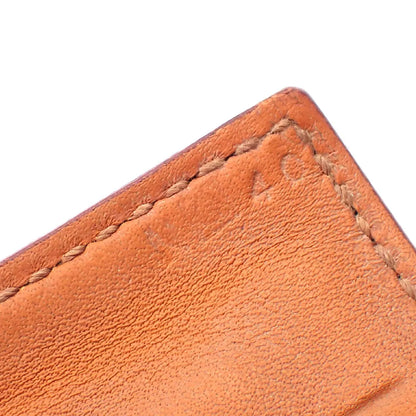 Hermes Collier de Chien Leather, Orange, Leather, Bracelet