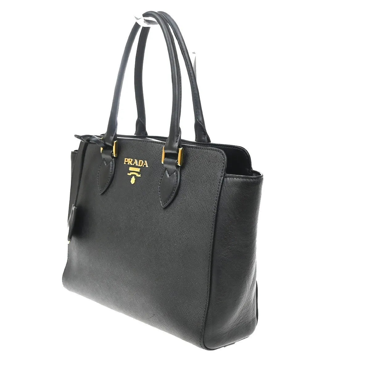 Prada Re-Edition Galleria Tote Saffiano Leather, Black, Leather, Tote Bag