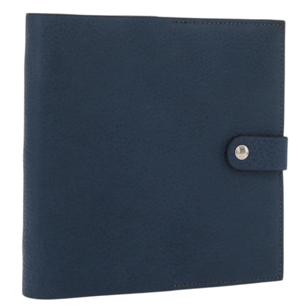 Hermes Agenda Cover Epsom, Navy, Leather, Clutch