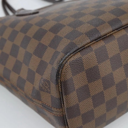 Louis Vuitton Neverfull Tote Damier, Brown, Canvas, Tote Bag