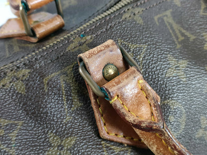 Louis Vuitton Speedy Monogram Canvas, Brown, Canvas, Handbag