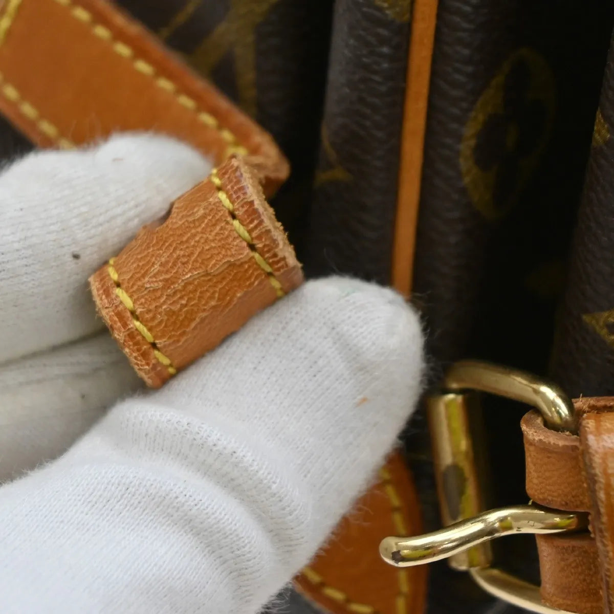Louis Vuitton Saumur Monogram Canvas, Brown, Canvas, Shoulder Bag