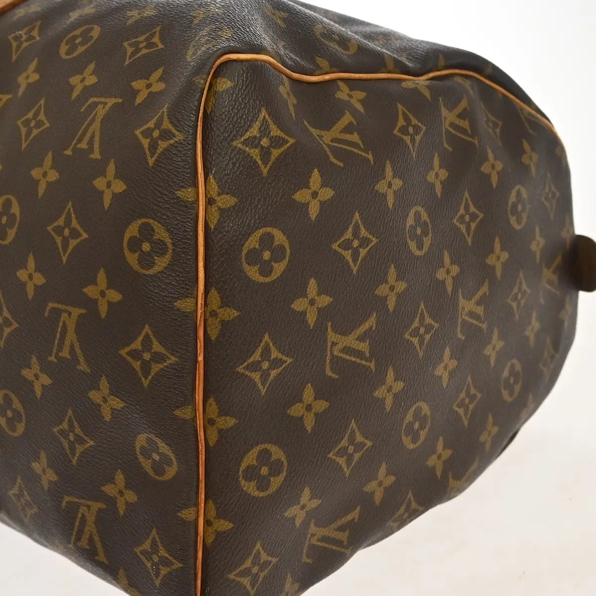 Louis Vuitton Keepall Monogram, Brown, Canvas, Travel Bag