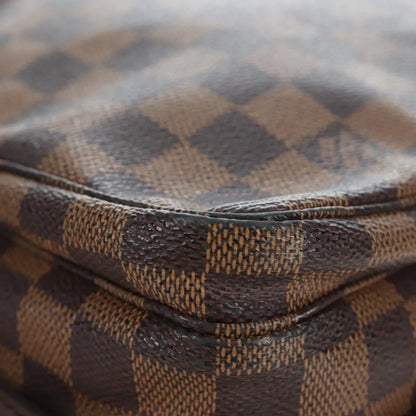Louis Vuitton Naviglio Damier, Brown, Canvas, Shoulder Bag