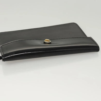 Salvatore Ferragamo Vintage Patent leather, Black, Patent Leather, Handbag