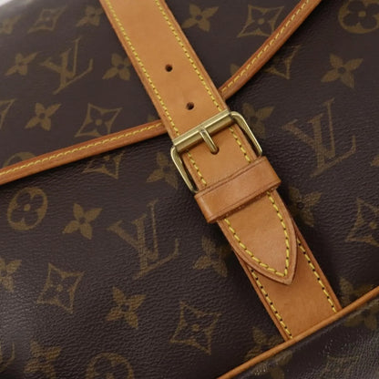 Louis Vuitton Saumur Monogram Canvas, Brown, Canvas, Shoulder Bag