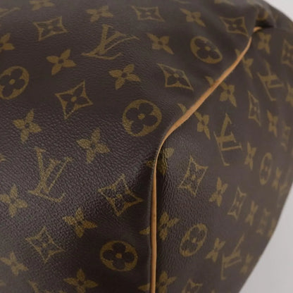 Louis Vuitton Keepall Monogram Canvas, Brown, Canvas, Travel Bag