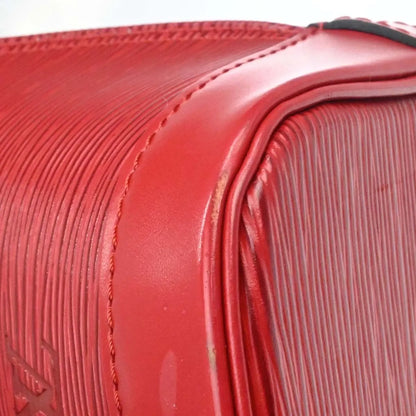 Louis Vuitton Alma Epi, Red, Leather, Handbag