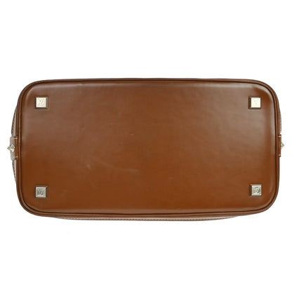 Louis Vuitton Suhali Lockit Leather, Brown, Leather, Handbag
