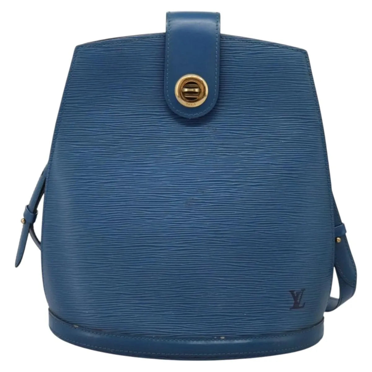 Louis Vuitton Cluny Epi Leather, Blue, Leather, Shoulder Bag