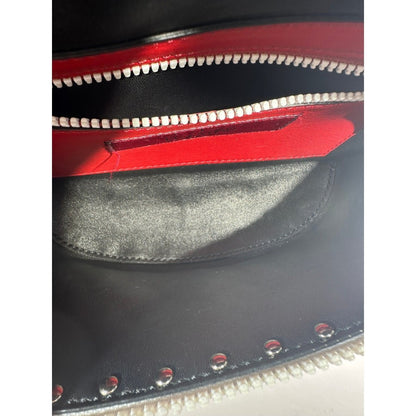 VALENTINO GARAVANI Rockstud Spike Waist Belt White - Brandsamsara