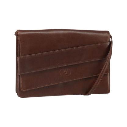 Valentino Garavani Vintage Leather, Brown, Leather, Shoulder Bag
