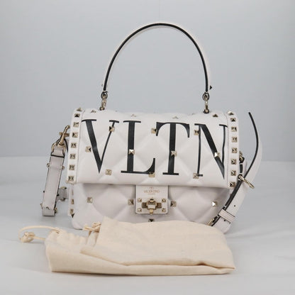 Valentino Garavani VLTN Candystud Top Handle Bag - Brandsamsara