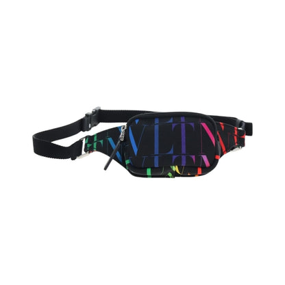 Valentino Garavani VLTN Times Waist Printed Canvas, Multicolour, Canvas, Handbag