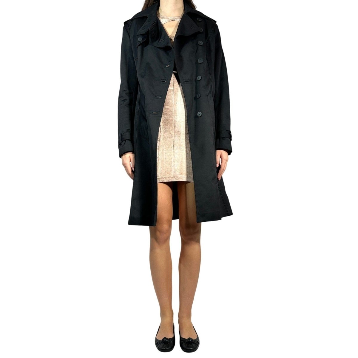 VERSACE Belted Trench Coat - Brandsamsara