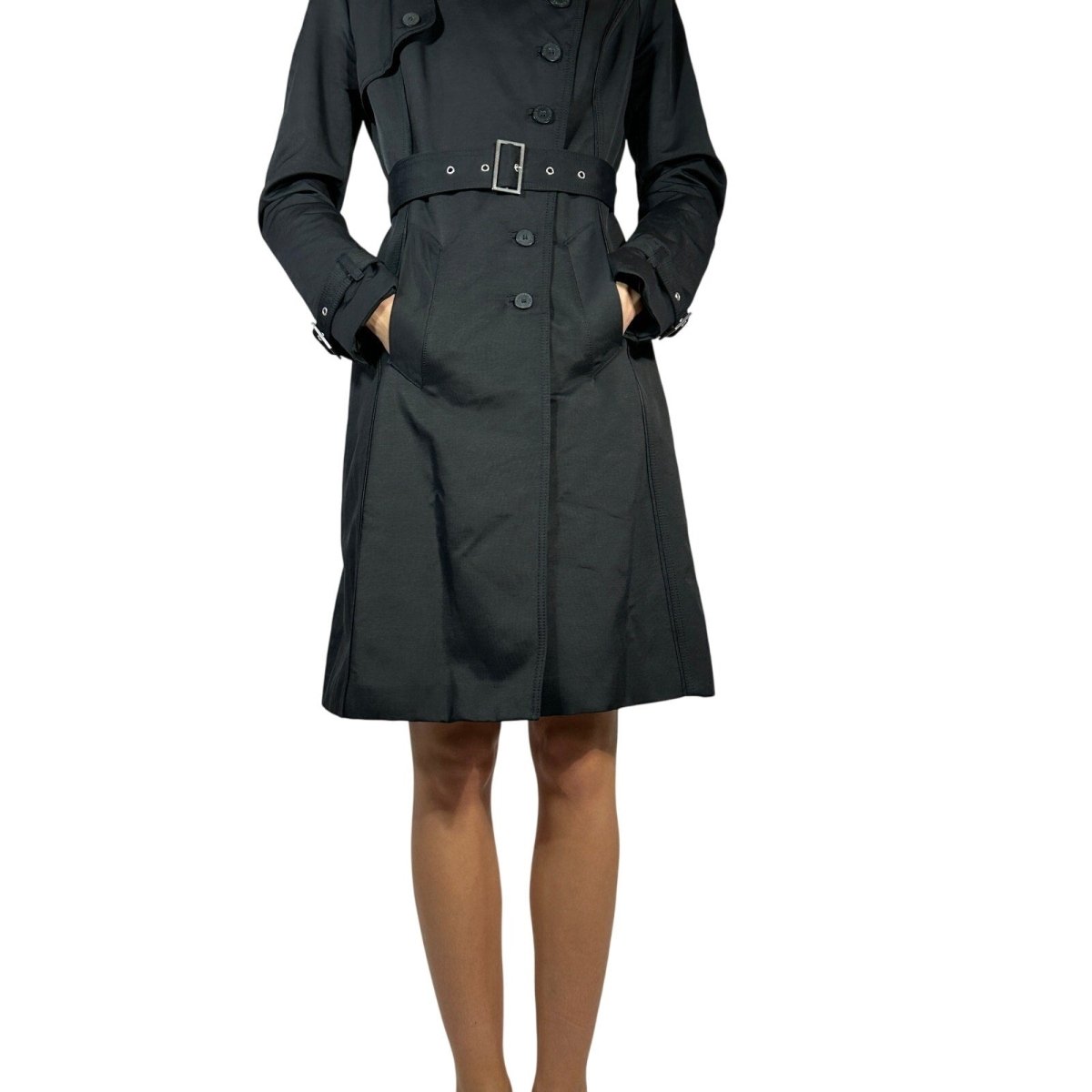 VERSACE Belted Trench Coat - Brandsamsara