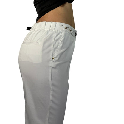 White Sand Kick Flare Pants - Brandsamsara