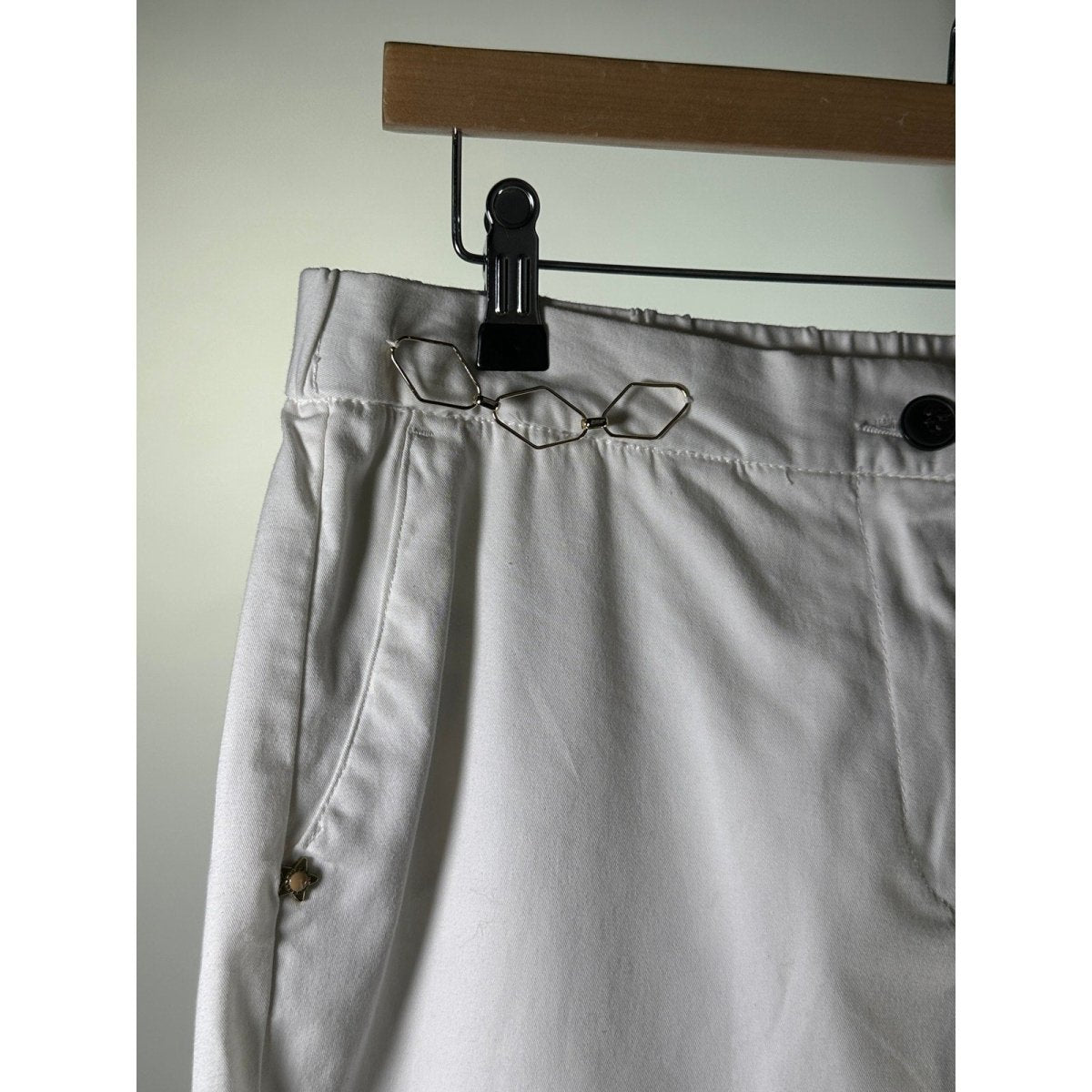 White Sand Kick Flare Pants - Brandsamsara