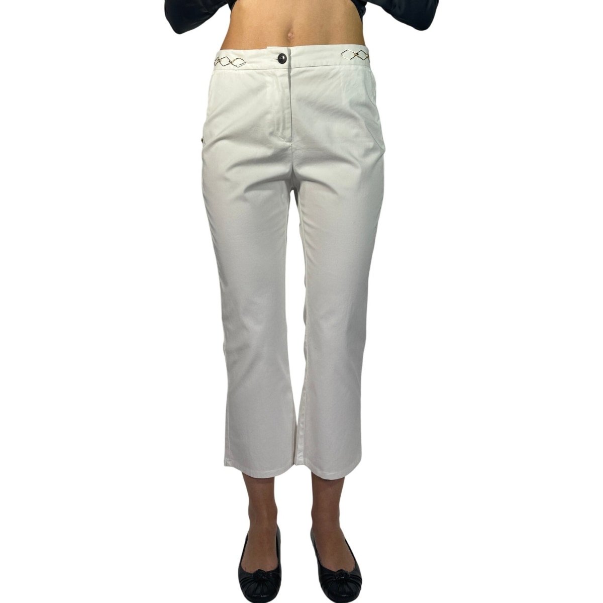 White Sand Kick Flare Pants - Brandsamsara