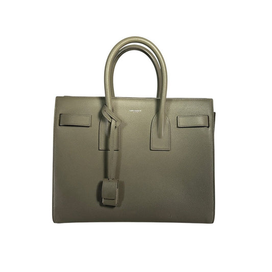 YVES SAINT LAURENT Classic Sac De Jour Baby Tote Beige - Brandsamsara