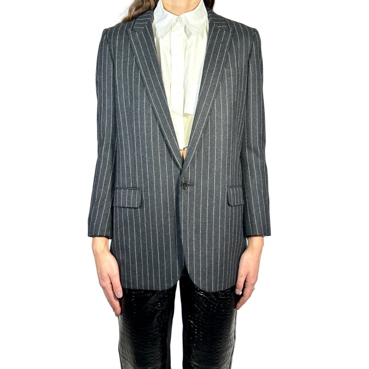 YVES SAINT LAURENT Wool Blazer 40 L - Brandsamsara